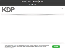 Tablet Screenshot of kdpes.co.uk
